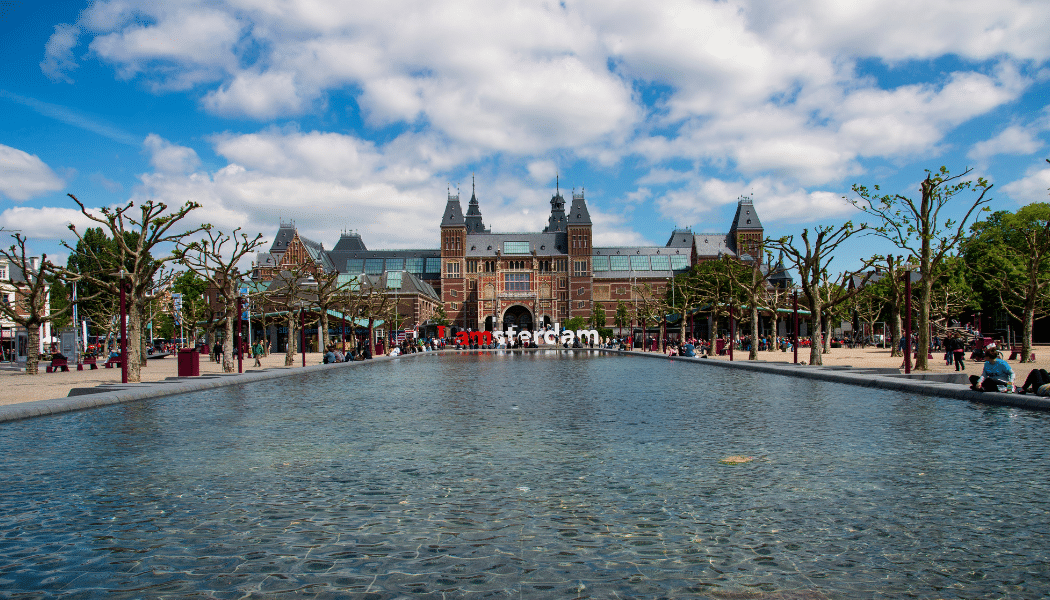 Rijksmuseum in the Netherlands in Amsterdam