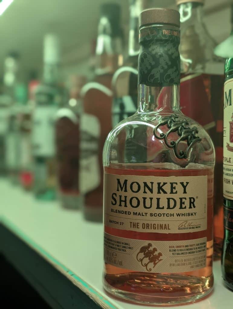 Monkey Shoulder, whisky.