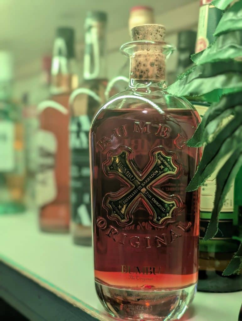 Bumbu Original rum. New spirit on The Pig Bar & Cafe's menu in Noordwijk.